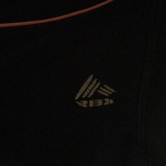 Reebok black and pink medium compression pants - Picture 2 of 5